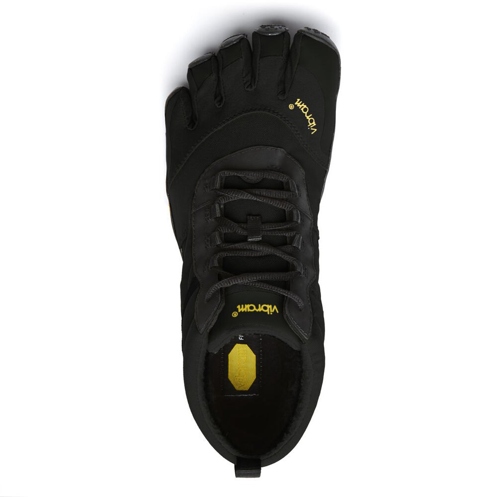 Vibram FiveFingers Herre Barfodet Sko Sort - V-Trek Insulated - 4350JYOUS